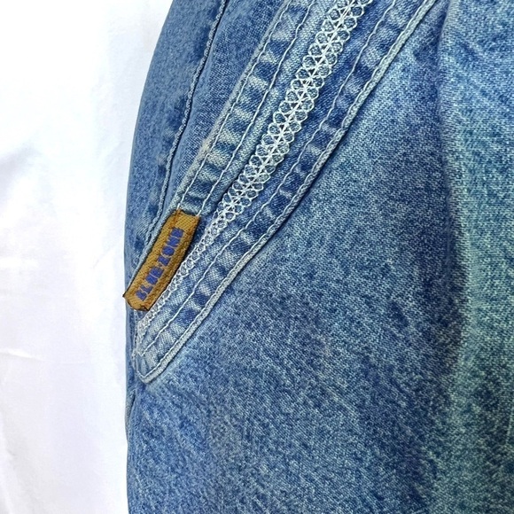 BLUE ZONE VINTAGE JEANS BALLOON JEANS BAGGY JEANS BOYFRIEND JEANS TAPERED LARGE - Picture 5 of 12